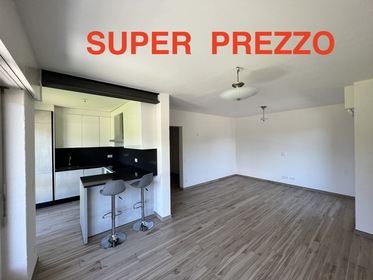 Pazzallo - Lugano in zona estremamente residenziale - perfetto appartamento di 3.5 locali con terrazzi e posto auto in garage
